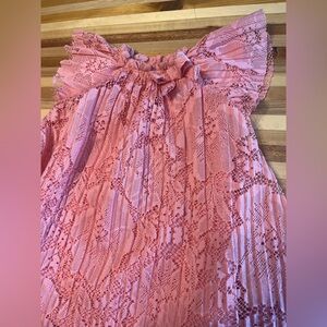 Just One You by Carters Pink Lace Infant Dress, size 6 months